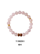 Yingshi | Natural Rose Quartz Bracelet – Chinese Elegance & Love Attraction